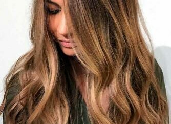 Light Brown Hair Styles Long Curly Sun Kissed Ombre